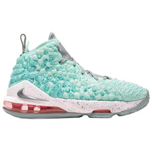 iCL LbY/fB[X u17 Nike LeBron 17 GS obV ~joX Lt Aqua/Particle Grey/Pink Foam