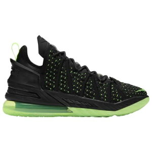 �i�C�L �����Y �o�b�V�� Nike LeBron 18 - Black/Electric Green/Black
