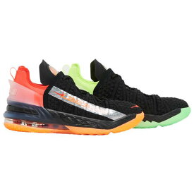 ナイキ キッズ バッシュ Nike LeBron 18 GS - Black/Bright Crimson/Orange | Cereal