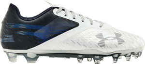 A_[A[}[ Y TbJ[ XpCN Under Armour Men's Blur Lux MC Football Cleats - Navy/White