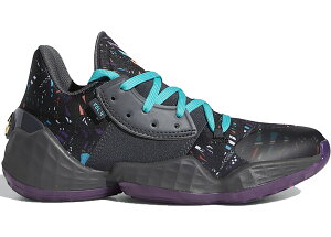 AfB_X Y n[f {[4 adidas Harden Vol. 4 "BHM (2020)" obV Core Black/Amber Tint/Grey Six