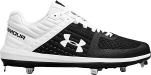 A_[A[}[ Y 싅 V[Y XpCN Under Armour Yard ST Baseball Cleats - Black/White