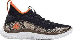 A_[A[}[ Y obV Under Armour Curry Flow 8 - Black/White/Silver