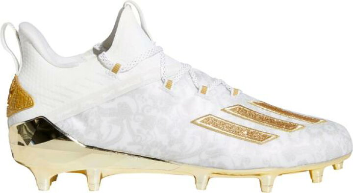 楽天市場 アディダス メンズ サッカー スパイク Adidas Men S Adizero New Reign Football Cleats White Gold ｔｒｏｉｓ ｈｏｍｍｅ