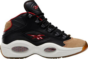 [{bN Y obV Reebok Question Mid - Black/Red/Grey