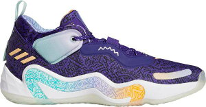 �A�f�B�_�X �����Y �o�b�V�� adidas D.O.N. Issue #3 - Purple/Orange/Blue