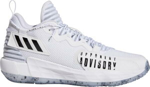 �A�f�B�_�X �����Y �o�b�V�� adidas Dame 7 EXTPLY - White/Black/White