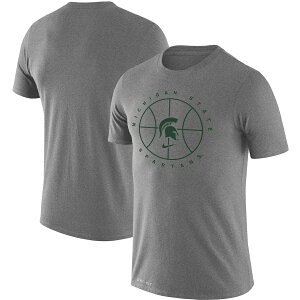 �i�C�L �����Y T�V���c Michigan State Spartans Nike Basketball Icon Legend Performance T-Shirt - Heathered Gray