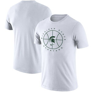 �i�C�L �����Y T�V���c Michigan State Spartans Nike Basketball Icon Legend Performance T-Shirt - White