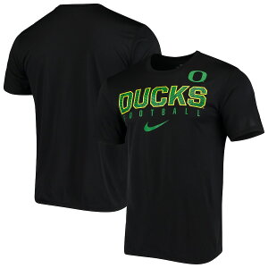 �i�C�L �����Y T�V���c Oregon Ducks Nike Football Practice Legend Performance T-Shirt - Black