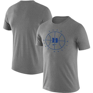 �i�C�L �����Y T�V���c Duke Blue Devils Nike Basketball Icon Legend Performance T-Shirt - Heathered Gray