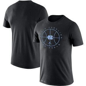 W[_ Y TVc North Carolina Tar Heels Jordan Brand Basketball Icon Legend Performance T-Shirt - Black