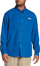 フィールドアンドストリーム メンズ シャツ Field & Stream Men's Latitude II Long Sleeve Button Down Shirt - True Blue