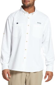 フィールドアンドストリーム メンズ シャツ Field & Stream Men's Latitude II Long Sleeve Button Down Shirt - White