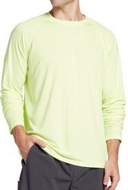 フィールドアンドストリーム メンズ Tシャツ 長袖 ロンT Field & Stream Men's Heathered Long Sleeve Tech T-Shirt - Flash Yellow