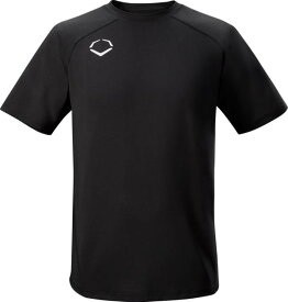 エボーシールド キッズ 野球 アンダーシャツ EvoShield Boys' Pro Team Training T-Shirt - Black