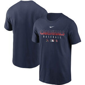 iCL Y St. Louis Cardinals Nike Authentic Collection Team Performance T-Shirt TVc  Navy