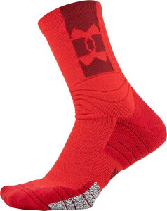 �A���_�[�A�[�}�[ �����Y �\�b�N�X Under Armour Men's Playmaker Crew Socks - Red