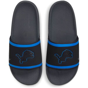 iCL Y T_ fgCgCIY "Detroit Lions" Nike Team Off-Court Slide Sandals