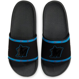 ナイキ メンズ サンダル "Miami Marlins" Nike Team Off-Court Slide Sandals