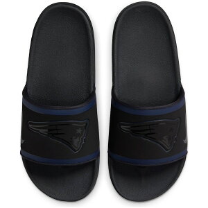 iCL Y T_ "New England Patriots" Nike Team Off-Court Slide Sandals