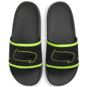 iCL Y T_ "Seattle Seahawks" Nike Team Off-Court Slide Sandals