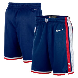 �i�C�L �����Y �o�X�p�� ���v���J�V���[�c Brooklyn Nets Nike 2021/22 City Edition Swingman Shorts - Navy