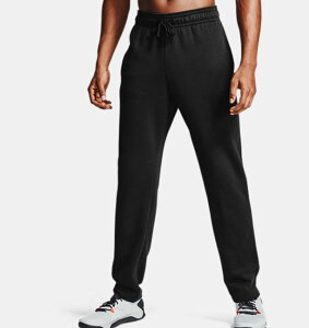A_[A[}[ Y XEFbg Under Armour UA Rival Fleece Pants pc Black / Onyx White