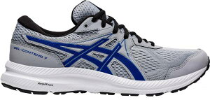 AVbNX Y jOV[Y ASICS Men's GEL-CONTEND 7 Running Shoes - GREY/BLUE