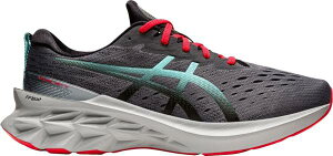 AVbNX Y jOV[Y Asics Men's Novablast 2 Running Shoes - Grey/Blue/Red