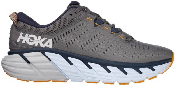 日本全国送料無料 在庫限り 現在6 16より発送の目安 送料無料 ホカオネオネ メンズ ランニングシューズ HOKA ONE Men's Gaviota 3 Running Shoes - Grey Blue anbx.net anbx.net