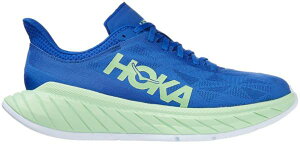 �z�J�I�l�I�l �����Y �����j���O�V���[�Y HOKA ONE ONE Men's Carbon X 2 Running Shoes - Blue/Green