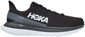 �z�J�I�l�I�l �����Y �����j���O�V���[�Y HOKA ONE ONE Men's Mach 4 Running Shoes - Black/Grey