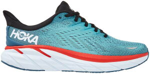 �z�J�I�l�I�l �����Y �����j���O�V���[�Y HOKA ONE ONE Men's Clifton 8 Running Shoes - Teal