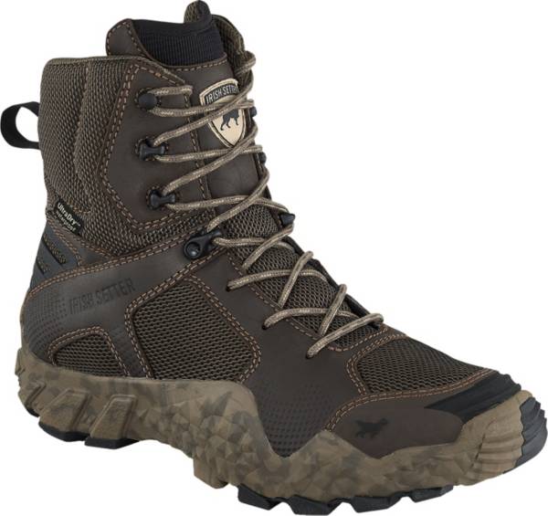 アイリッシュセッター メンズ ブーツ Irish Setter Men´s Vaprtrek 8´´ Waterproof Leather Side-Zip Hunting Boots - Brown