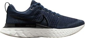 ナイキ メンズ ランニングシューズ Nike Men's React Infinity Run Flyknit 2 Running Shoes - Navy/White