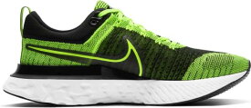 ナイキ メンズ ランニングシューズ Nike Men's React Infinity Run Flyknit 2 Running Shoes　- Volt/Black