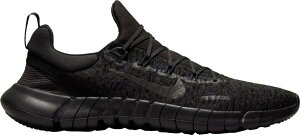 �i�C�L �����Y �t���[����5.0 �����j���O�V���[�Y Nike Men's Free Run 5.0 Running Shoes - Black/Black