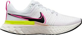 ナイキ メンズ ランニングシューズ Nike Men's React Infinity Run Flyknit 2 Running Shoes - White/Sail/Pink