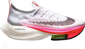 ナイキ メンズ ランニングシューズ Nike Men's Air Zoom Alphafly Next% Running Shoes　- White/Crimson/Pink