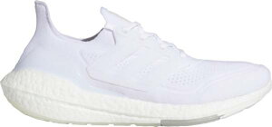 �A�f�B�_�X �����Y �����j���O�V���[�Y adidas Men's Ultraboost 21 Running Shoes - White/Grey