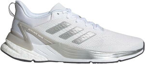 �A�f�B�_�X �����Y �����j���O�V���[�Y adidas Men's Response Super 2.0 Running Shoes - White/Silver/Grey