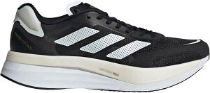 �A�f�B�_�X �����Y �����j���O�V���[�Y adidas Men's Adizero Boston 10 Running Shoes - Black/White