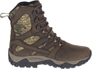  Y u[c Merrell Men's Moab Timber 8" Waterproof SR Boots - Camo