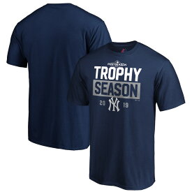 マジェスティック メンズ Tシャツ "New York Yankees" Majestic 2019 Postseason Around the Horn T-Shirt - Navy