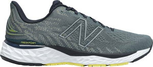 j[oX Y jOV[Y New Balance Men's Fresh Foam 880 V11 Running Shoes - Grey/Yellow