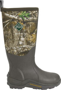 �}�b�N�u�[�c �����Y �n���e�B���O�u�[�c Muck Boots Men's Woody Max Realtree Edge Rubber Waterproof Hunting Boots - Brown/Realtree