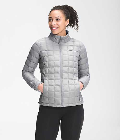 ノースフェイス レディース ダウンジャケット The North Face Women’s ThermoBall Eco Jacket Meld Grey