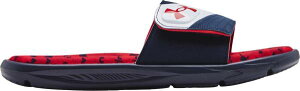 A_[A[}[ Y T_ Under Armour Men's Mercenary XII Slides - Red