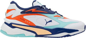 �v�[�} �����Y �����j���O�V���[�Y PUMA Men's RS-Fast CS Shoes - White/Blue